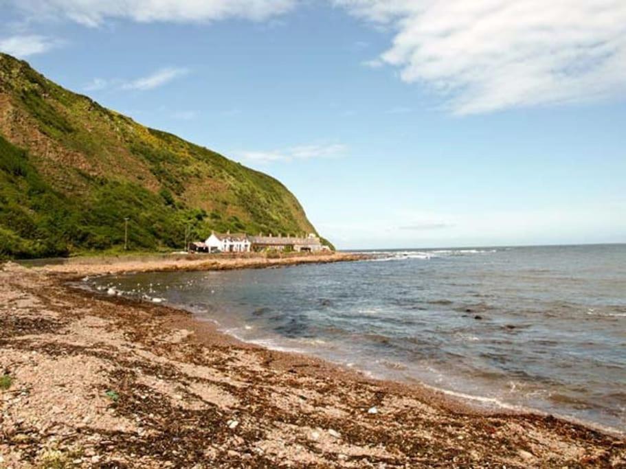 The Cottage By The Sea, Scotland Burnmouth ภายนอก รูปภาพ
